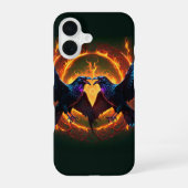 Celtic Ravens iPhone 16 Hoesje (Achterkant)