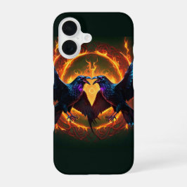Celtic Ravens iPhone 16 Hoesje