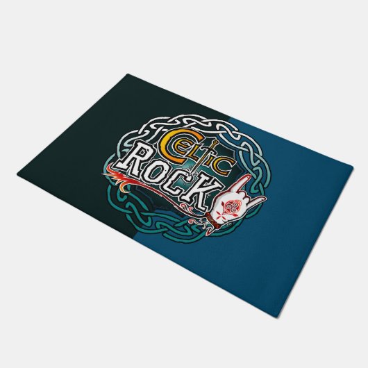 Celtic rock deurmat (Schuin)
