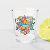 Celtic Rock Soul Shot Glass Glas (Voorkant)