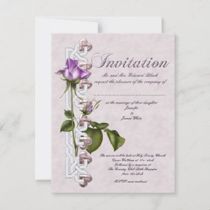 Celtic Roos Wedding Kaart