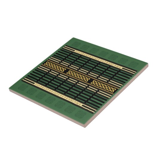 Celtic Runes 2 Ceramic Tile Tegeltje (Zijkant)