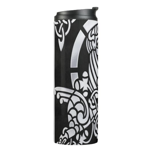 Celtic Saint Chrome Thermosbeker (Gedraaid links)