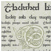 Celtic Sampler in Green Stof (Close Up)