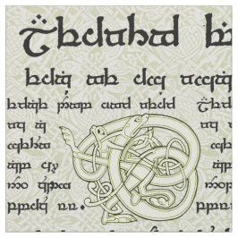 Celtic Sampler in Green Stof