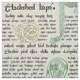 Celtic Sampler in Green Stof