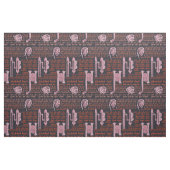 Celtic Sampler in zwart en Roos Stof (Yard (91,4 cm))