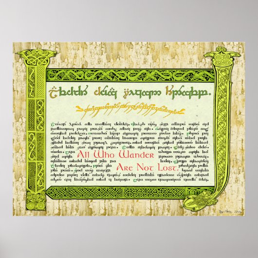 Celtic Sampler Poster (Voorkant)