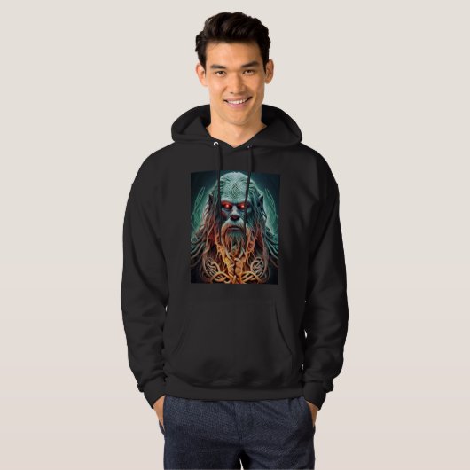 Celtic Sasquatch Hoodie (Voorkant volledig)
