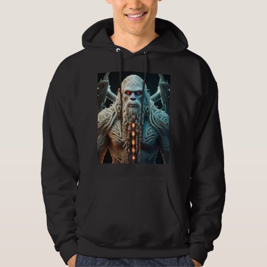 Celtic Sasquatch Hoodie (Voorkant)