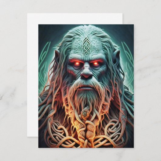 Celtic Sasquatch Informatiekaartje (Voorkant / Achterkant)