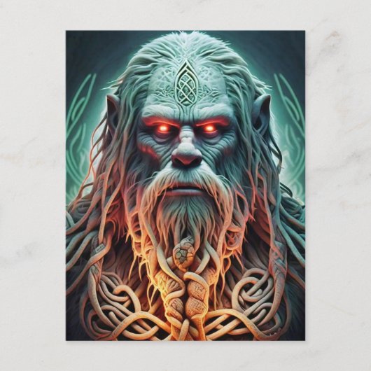 Celtic Sasquatch Informatiekaartje (Voorkant)