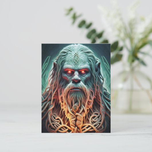 Celtic Sasquatch Informatiekaartje (Staand voorkant)