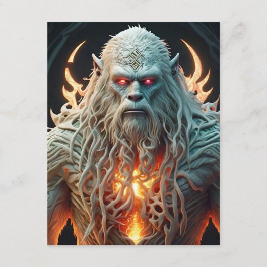 Celtic Sasquatch Informatiekaartje (Voorkant)