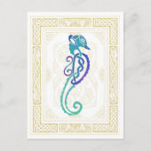 Celtic Seahorse Briefkaart (Voorkant)