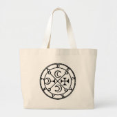 Celtic Seal Bag Grote Tote Bag (Voorkant)