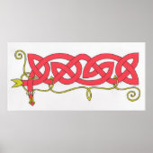 Celtic Serpent print (Voorkant)