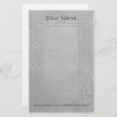 Celtic Shadows Dusk Briefpapier (Voorkant / Achterkant)