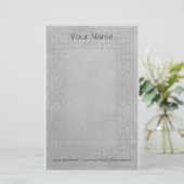 Celtic Shadows Dusk Briefpapier (Staand voorkant)