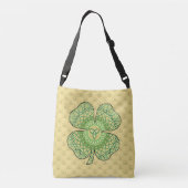Celtic Shamrock All-Over-Print Tas (Achterkant)