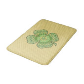 Celtic Shamrock Bath Mat (Gekanteld)