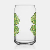 Celtic Shamrock Blikvorm Glas (Rechts)