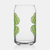 Celtic Shamrock Blikvorm Glas (Links)