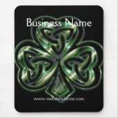 Celtic Shamrock Design 2 Mousepad Muismat (Voorkant)