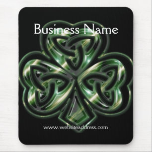 Celtic Shamrock Design 2 Mousepad Muismat