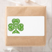 Celtic Shamrock Design Etiket (Insitu)