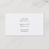 Celtic Shamrock Design Visitekaartje (Achterkant)