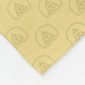 Celtic Shamrock Fleece Blanket (Hoek)