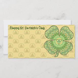 Celtic Shamrock-fotokaart