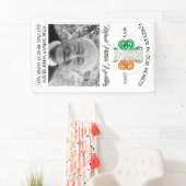 Celtic Shamrock Funeral Memorial Spandoek (Insitu)