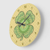 Celtic Shamrock Grote Klok (Hoek)
