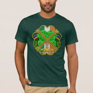 Celtic Shamrock Heritage Symbol Irish Inspired T-shirt