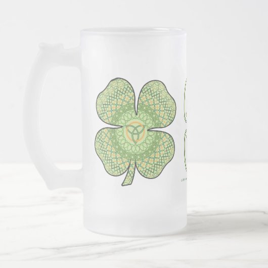 Celtic Shamrock Mok (Links)