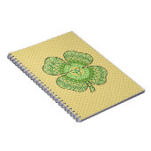 Celtic Shamrock Notitieboek (Rechterzijde)
