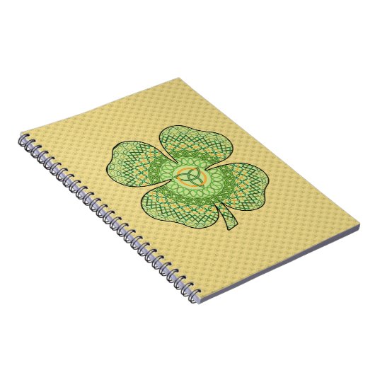 Celtic Shamrock Notitieboek (Rechterzijde)