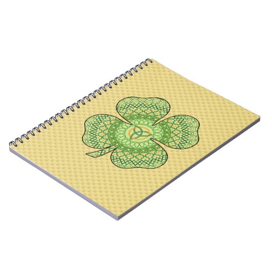 Celtic Shamrock Notitieboek (Linkerzijde)