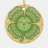 Celtic Shamrock Ornament (Voorkant)