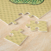 Celtic Shamrock Puzzle Legpuzzel (Zijkant)