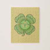 Celtic Shamrock Puzzle Legpuzzel (Verticaal)