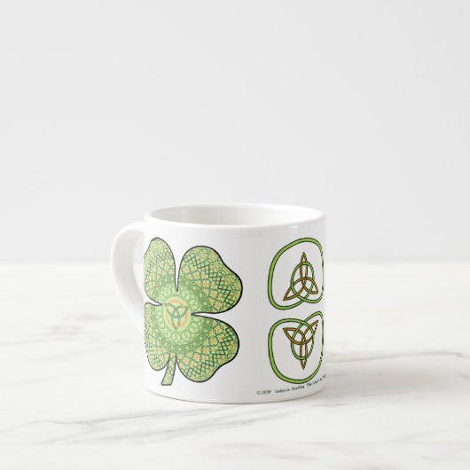 Celtic Shamrock Specialty Mok (Links)
