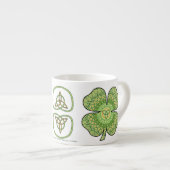 Celtic Shamrock Specialty Mok (Voorkant rechts)