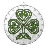 Celtic Shamrock - St Patricks Day Dartbord (Voorkant)