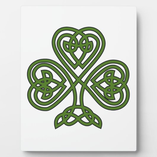 Celtic Shamrock - St Patricks Day Fotoplaat (Voorkant)