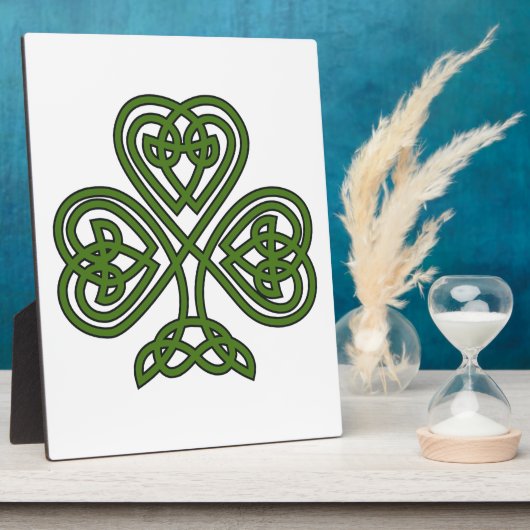 Celtic Shamrock - St Patricks Day Fotoplaat (Zijkant)
