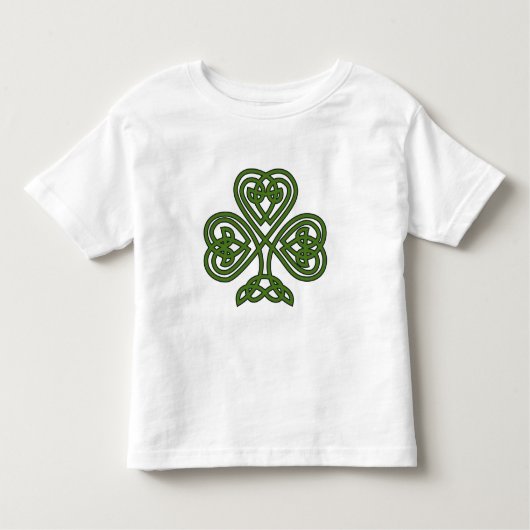 Celtic Shamrock - St Patricks Day Kinder Shirts (Voorkant)