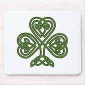 Celtic Shamrock - St Patricks Day Muismat (Voorkant)